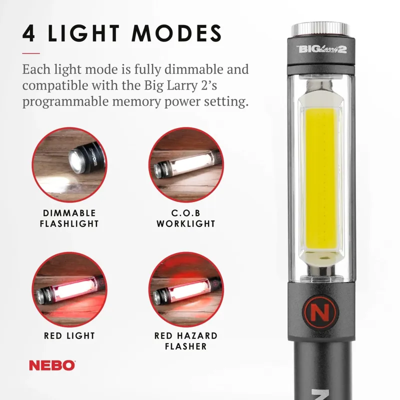 Nebo Big Larry 2 COB Work Light 500 Lumen-4